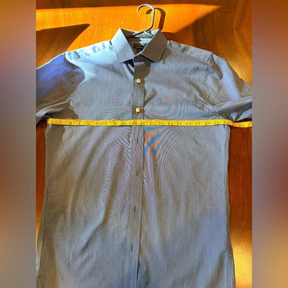 J. Crew Slate Blue Dress Shirt, size small